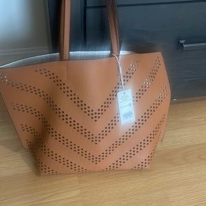 Tan Tote Bag